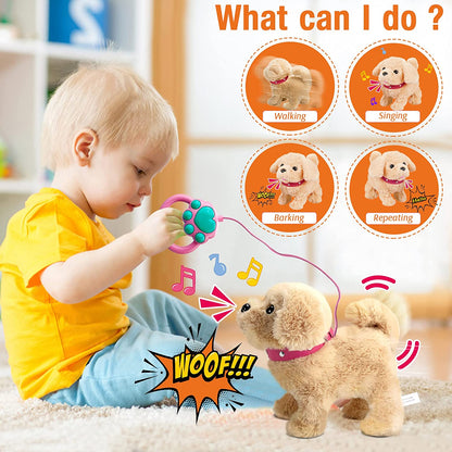 Plush Puppy Toy Interactive Pet Dog