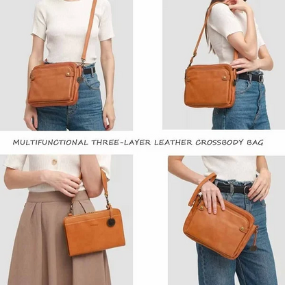 🔥Summer Hot Sale 🎁-Crossbody Leather Shoulder Bags and Clutches