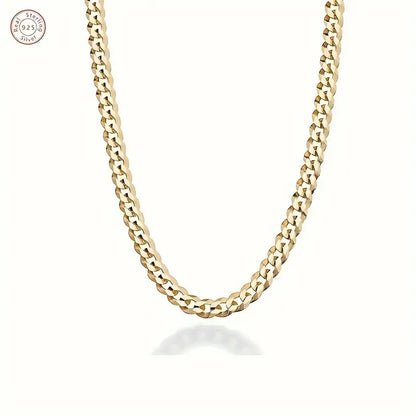 2pcs Thick  Gold Plated chain