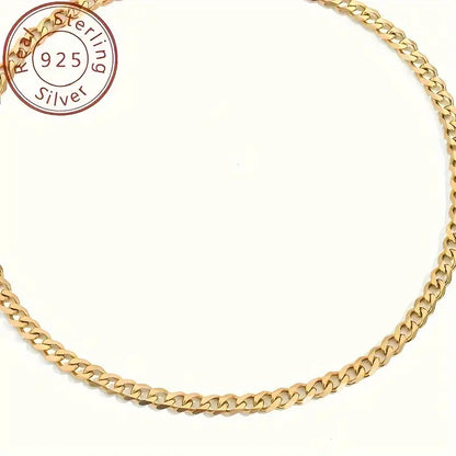 2pcs Thick  Gold Plated chain