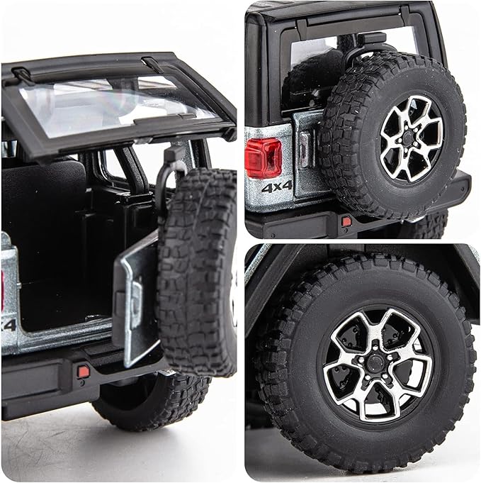 JEEP WRANGLER METAL CAR DIE-CAST SCALE MODEL