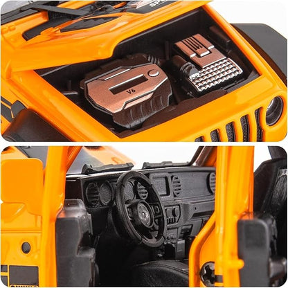 JEEP WRANGLER METAL CAR DIE-CAST SCALE MODEL