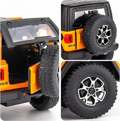 JEEP WRANGLER METAL CAR DIE-CAST SCALE MODEL