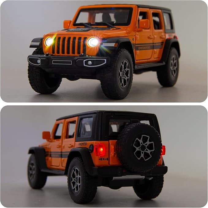 JEEP WRANGLER METAL CAR DIE-CAST SCALE MODEL