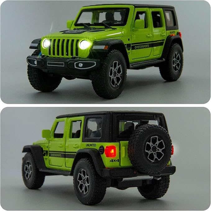 JEEP WRANGLER METAL CAR DIE-CAST SCALE MODEL