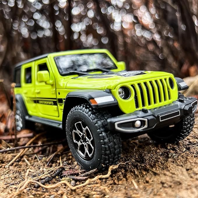 JEEP WRANGLER METAL CAR DIE-CAST SCALE MODEL