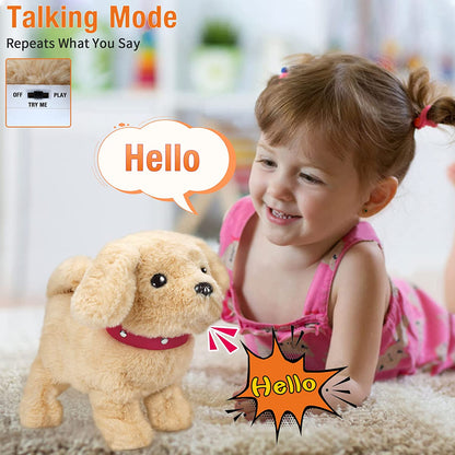 Plush Puppy Toy Interactive Pet Dog