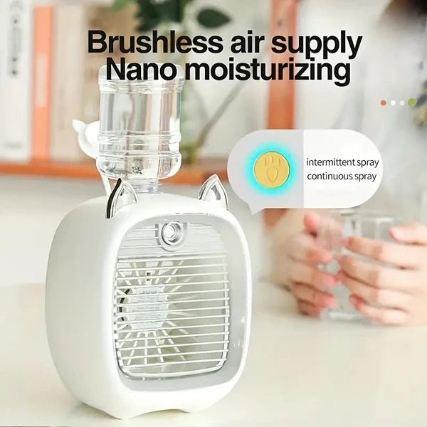 (Buy 1 + Get 1 Free) /// 3-SPEED PORTABLE AIR COOLER & HUMIDIFIER