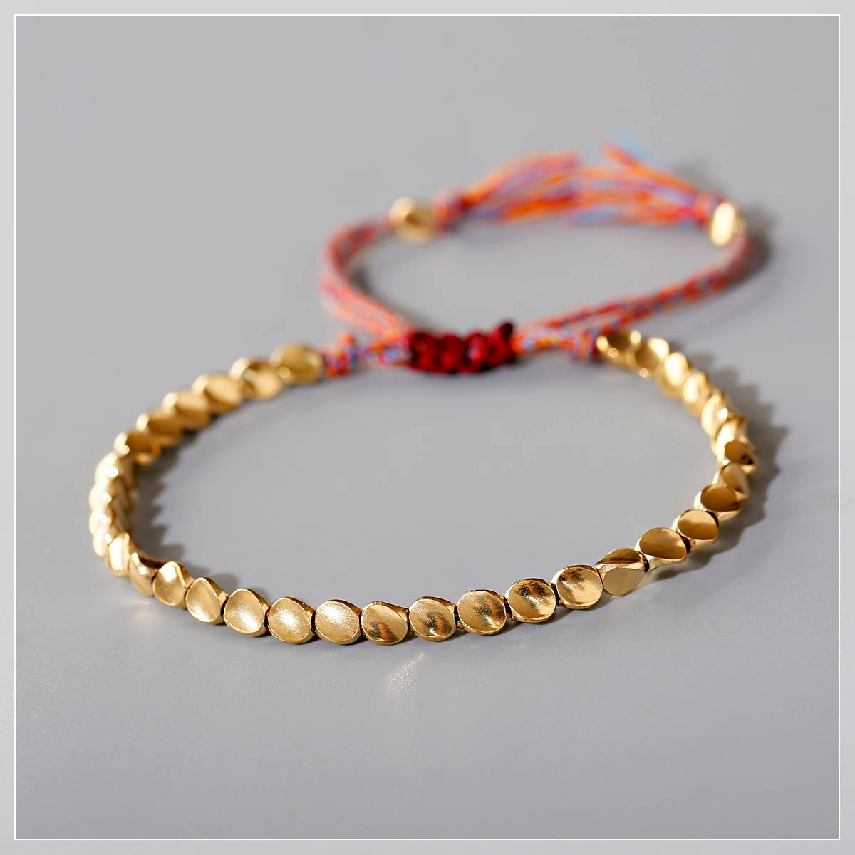 Tibetan Copper Beads Bracelet