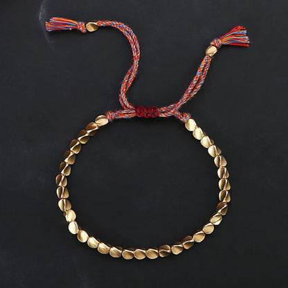 Tibetan Copper Beads Bracelet