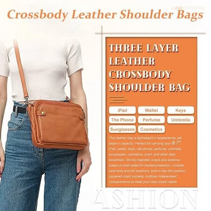 🔥Summer Hot Sale 🎁-Crossbody Leather Shoulder Bags and Clutches