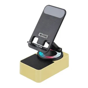 Phone Holder with Bluetooth Speaker & Wireless Charger