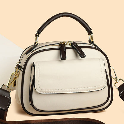 (BUY 1 GET 1 FREE) Elegant double-layer shoulder bag with wide strap