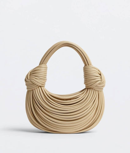 THE IRIS HANDBAG IN PURE LEATHER